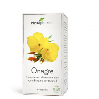 Phytopharma gélules d'onagre 500mg 110 pièces
