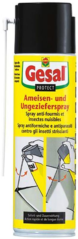 GESAL PROTECT Spray anti-fourmis et anti-vermine 500ml GESAL PROTECT Spray anti-fourmis et anti-vermine 500ml