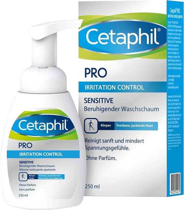 Cetaphil® PRO IRRITATION CONTROL SENSITIVE mousse lavante apaisante 250ml Cetaphil® PRO IRRITATION CONTROL SENSITIVE mousse lavante apaisante 250ml