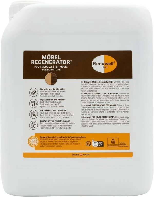 Renuwell ® Régénérateur H/D pour meubles 5 000 ml