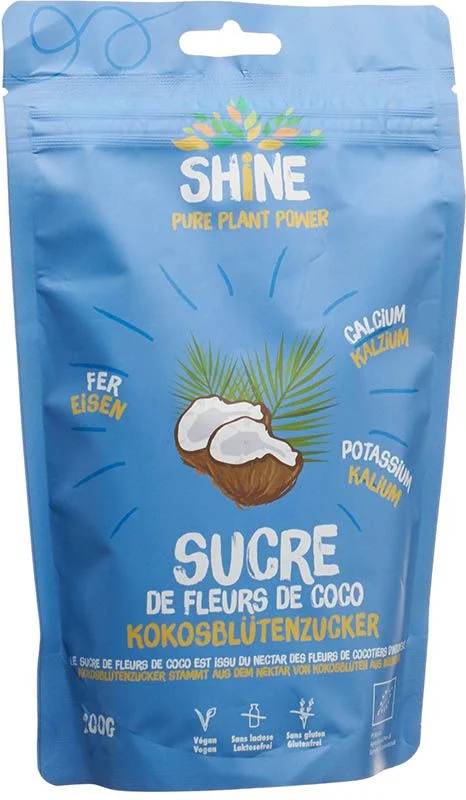 SHINE Sucre de coco BIO Btl 200g
