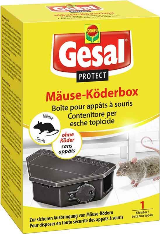 Gesal PROTECT Boîte à appâts souris vide Gesal PROTECT Boîte à appâts souris vide