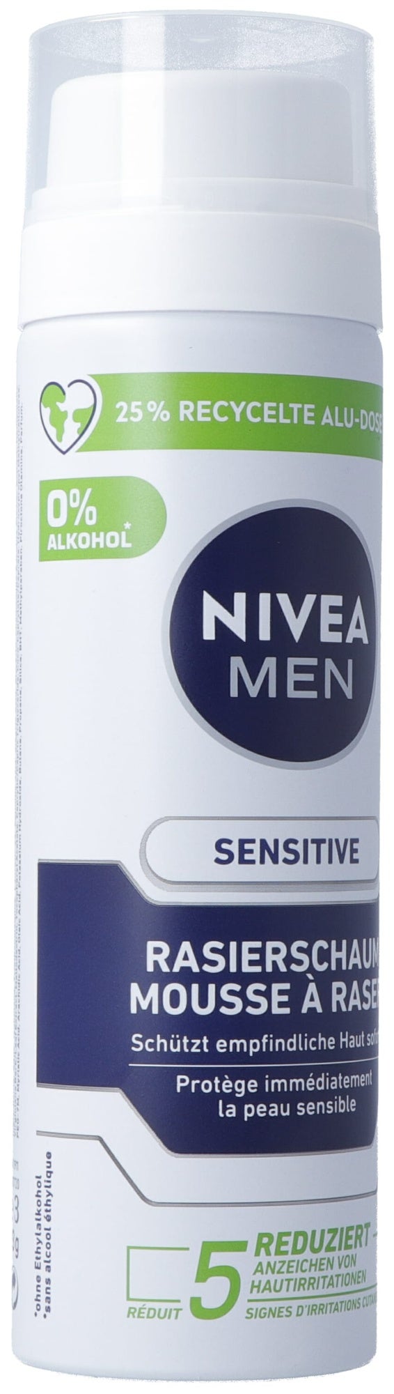 Mousse à raser Nivea Men Sensitive 200ml Mousse à raser Nivea Men Sensitive 200ml