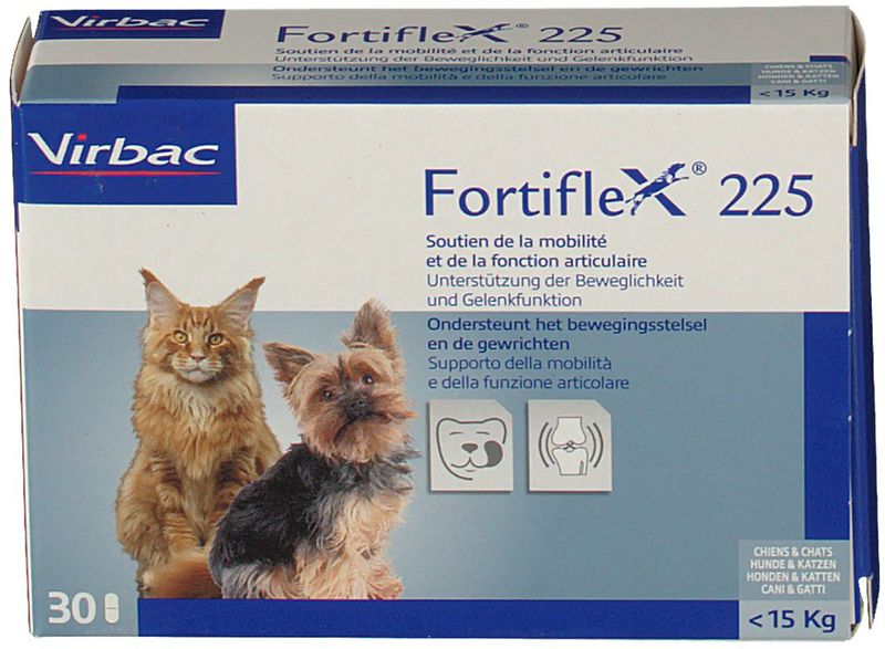 FORTIFLEX Tabl 225 mg Blist 30 pièces