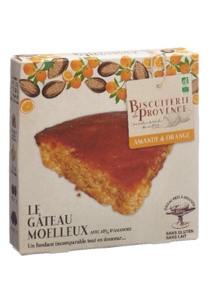 BISCUITERIE Gâteau moelleux Mand Oran gf Bio 225g