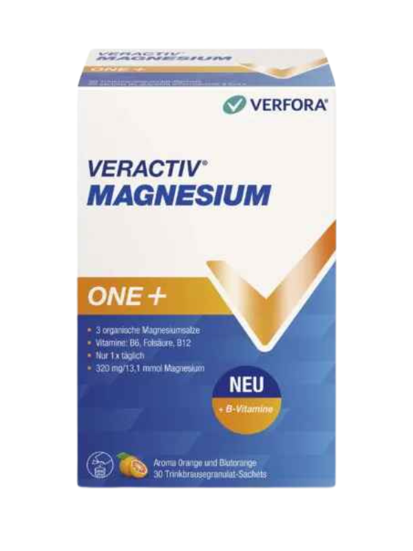 Veractiv Magnésium One+ sachet 30 pièces Veractiv Magnésium One+ sachet 30 pièces