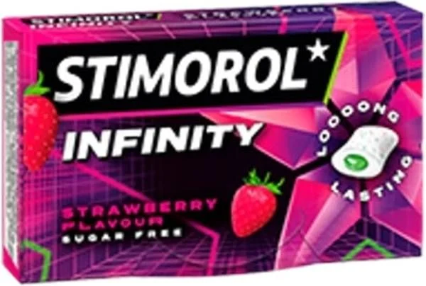 STIMOROL INFINITY Fraise & Citron vert 16 x 22g