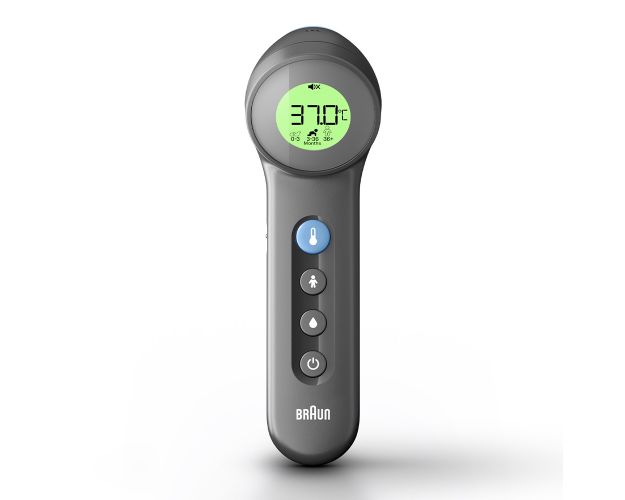 BRAUN No Touch+Forehead Age Prec BNT 400B noir