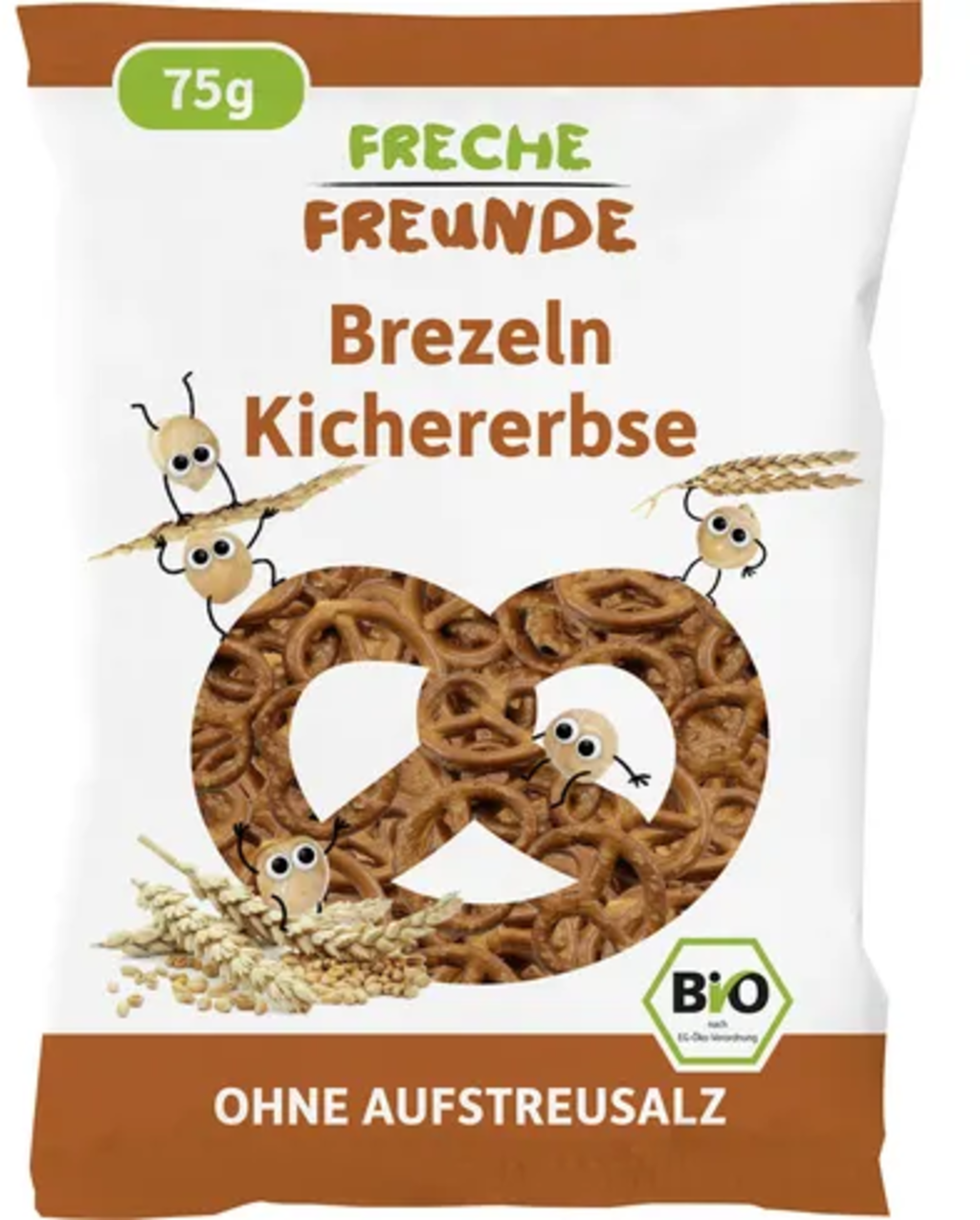 Bretzels aux pois chiches 75g