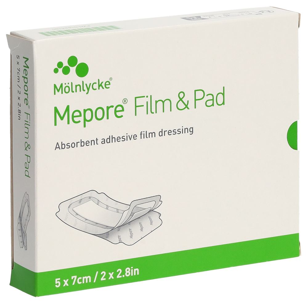Mepore Film & Pad 5x7cm square (nouveau) 5 pièces