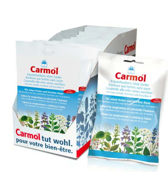 CARMOL Bonbons contre la toux 12 Btl 75g