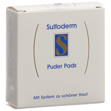 Sulfoderm S Powder Pads 3 pièces