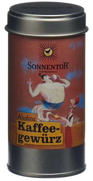 Sonnentor Epices pour café Aladin BIO boîte à saupoudrer 35g Sonnentor Epices pour café Aladin BIO boîte à saupoudrer 35g