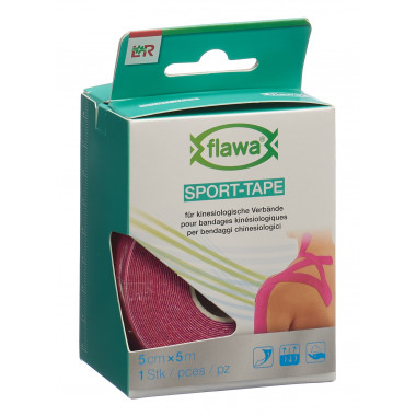 Flawa Sport-Tape 5cmx5m rose