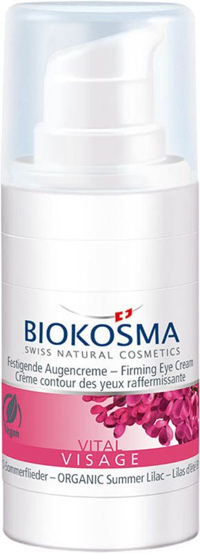 BIOKOSMA VITAL Visage Crème raffermissante pour les yeux 15ml BIOKOSMA VITAL Visage Crème raffermissante pour les yeux 15ml