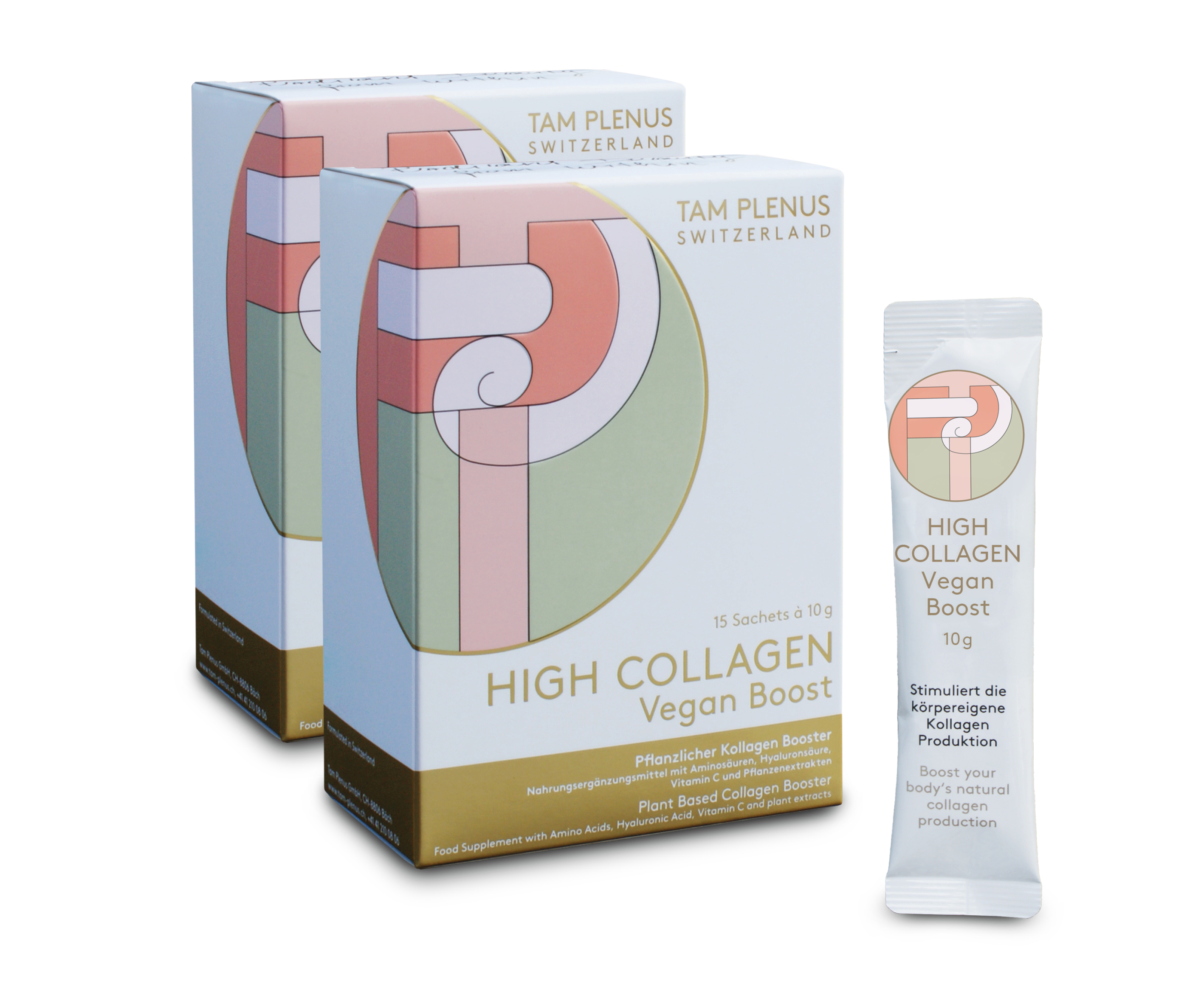 TAM PLENUS High Collagen Vegan Boost 15 pièces TAM PLENUS High Collagen Vegan Boost 15 pièces