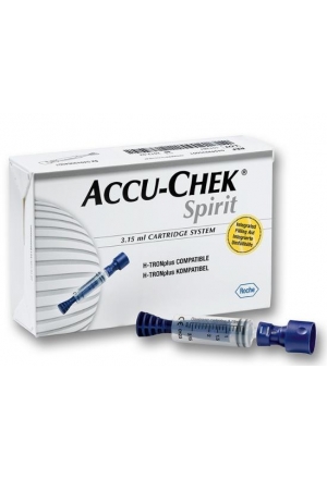 ACCU-CHEK Spirit système d'ampoules 3.15ml 25 pièces ACCU-CHEK Spirit système d'ampoules 3.15ml 25 pièces