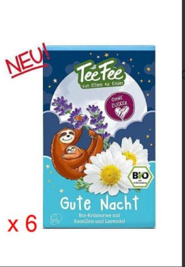 TEEFEE Tisane Bonne Nuit 6 x 20 pièces
