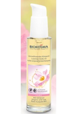 Huile corporelle à la Rose musquée BIOKOSMA BIO (n) 100ml