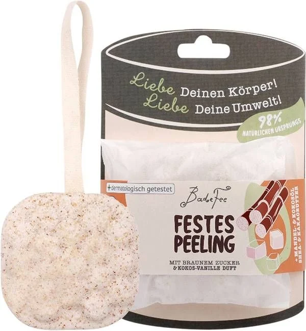 BO COSMETIC fée du bain gommage solide br sucre 85g