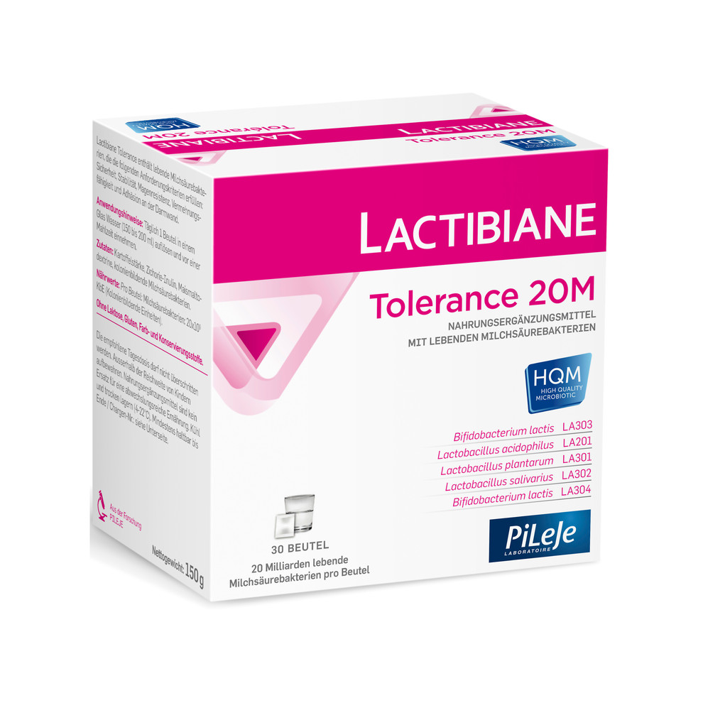 LACTIBIANE Tolerance 20M sachet de 30 pièces LACTIBIANE Tolerance 20M sachet de 30 pièces