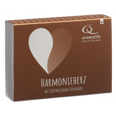 Aromalife Set cadeau Harmonie Cœur 7cm bois Aromalife Set cadeau Harmonie Cœur 7cm bois