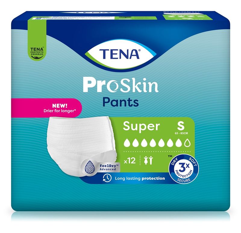 TENA Pants Super S 65-85cm 12 pièces
