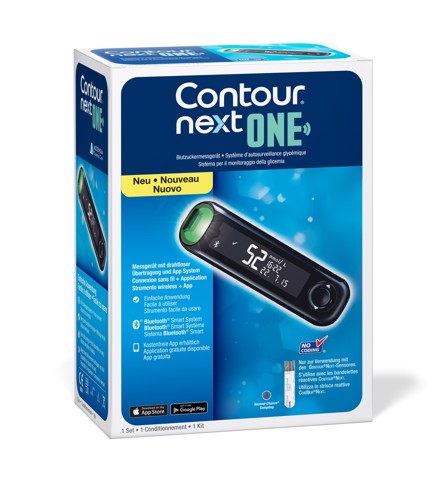 Lecteur de glycémie CONTOUR® NEXT ONE