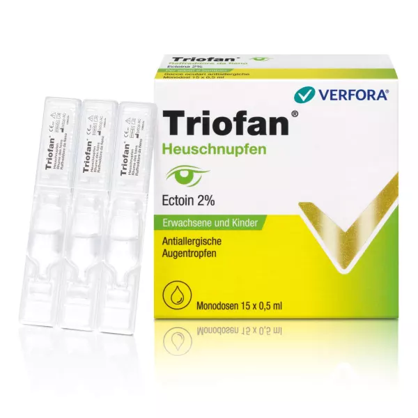 Triofan rhume des foins Gtt Opht Monodoses 15 x 0.5ml Triofan rhume des foins Gtt Opht Monodoses 15 x 0.5ml