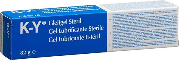 K Y (PI-APS) gelée lubrifiante medi stérile Tb 82g