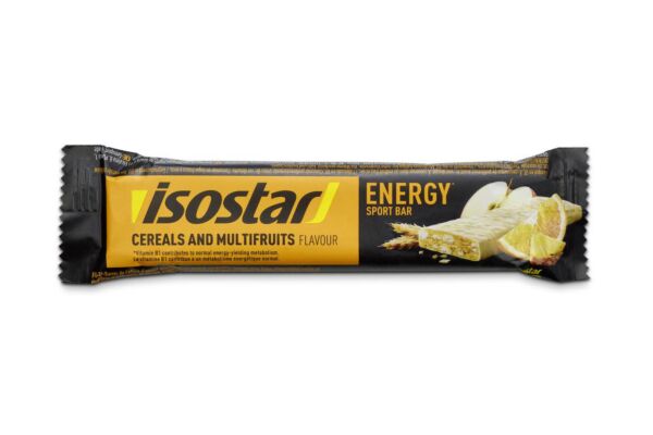 Barre énergétique Isostar multifruits 40g Barre énergétique Isostar multifruits 40g