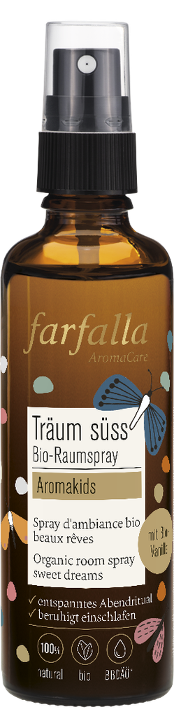 FARFALLA Aromakids Rêve de douceur Spray d'ambiance bio 75ml FARFALLA Aromakids Rêve de douceur Spray d'ambiance bio 75ml