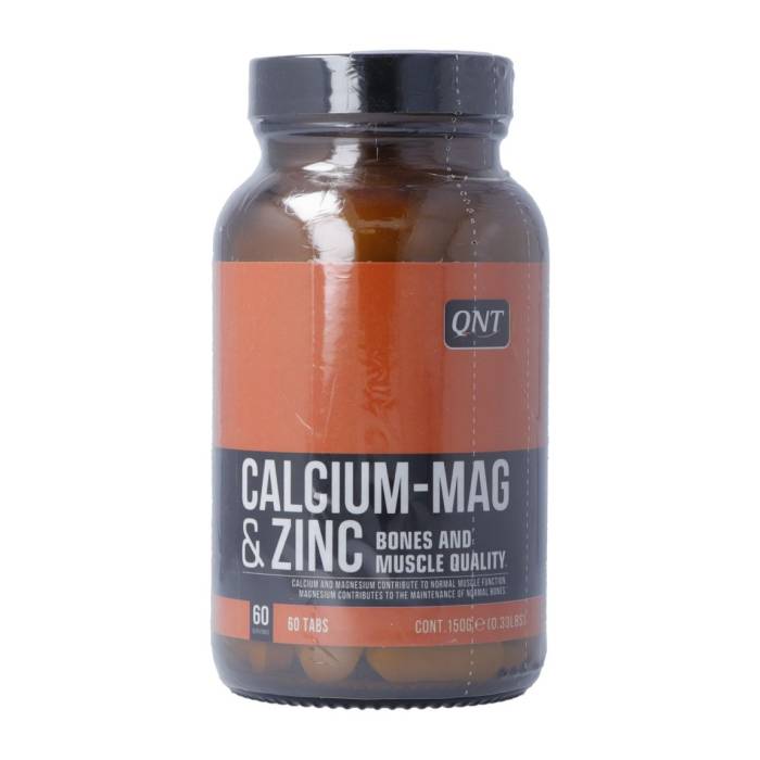 QNT Calcium - Magnésium & Zinc Tabs Ds 60 Stk QNT Calcium - Magnésium & Zinc Tabs Ds 60 Stk