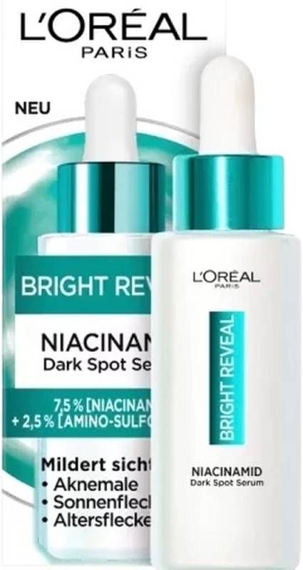 L'OREAL PARIS Bright Reveal Dark Spot Sérum Niacinamide 30ml
