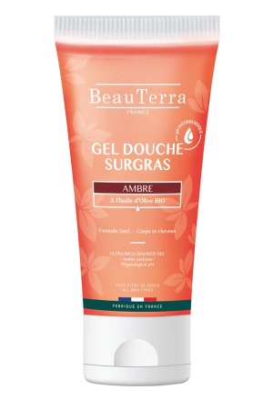 Gel douche riche BeauTerra Ambre 200ml Gel douche riche BeauTerra Ambre 200ml
