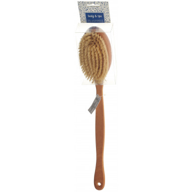 Brosse de bain et de massage Herba poils naturels Soft certifiée FSC