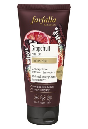 Gel capillaire FARFALLA Pamplemousse 100ml Gel capillaire FARFALLA Pamplemousse 100ml