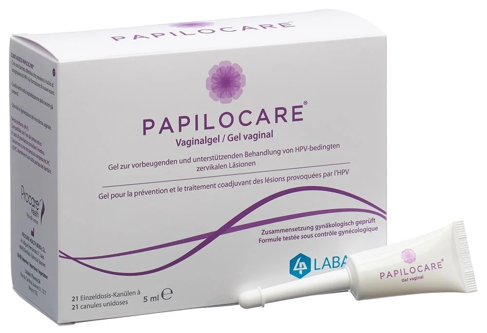PAPILOCARE gel vaginal 63 x 5ml