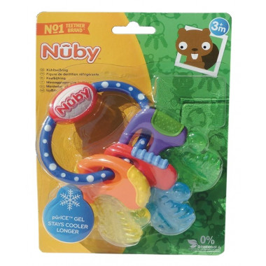 Nuby Anneau de dentition Clé avec gel glacé