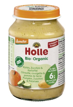 Holle Courge Courge & Pomme de terre pot 190g Holle Courge Courge & Pomme de terre pot 190g
