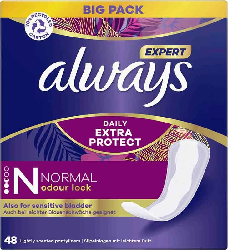 ALWAYS Slipeinl Exp Dai Norm Parfum BigP 48 pcs.