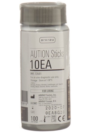 AUTION STICKS Bandelettes de test d'urine 10 Param 100 pièces