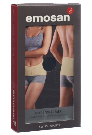 EMOSAN Ultra chauffe-reins Velcro L gris Swisstag