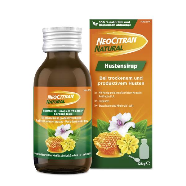 NeoCitran Natural sirop contre la toux flacon de 95ml NeoCitran Natural sirop contre la toux flacon de 95ml