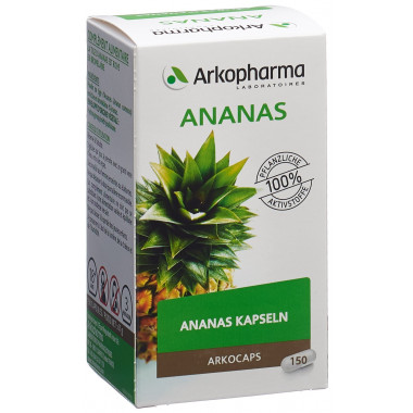Arkocaps gélules d'ananas végétales 150 gélules Arkocaps gélules d'ananas végétales 150 gélules