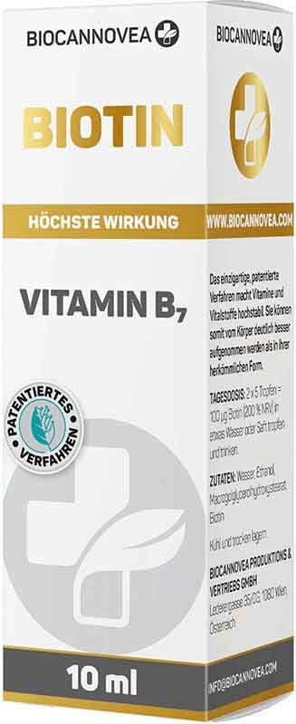 BIOCANNOVEA Biotine Vitamine B7 Fl 10ml