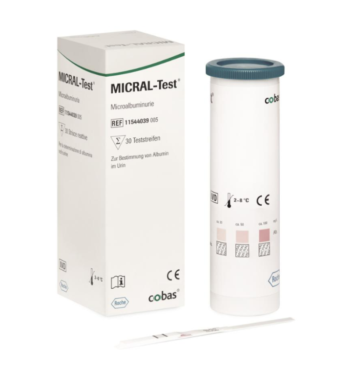 Bandelettes de test MICRAL II 30 pièces Bandelettes de test MICRAL II 30 pièces