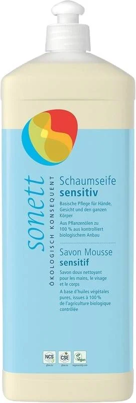 Sonett Savon Mousse sensitif Recharge 1lt