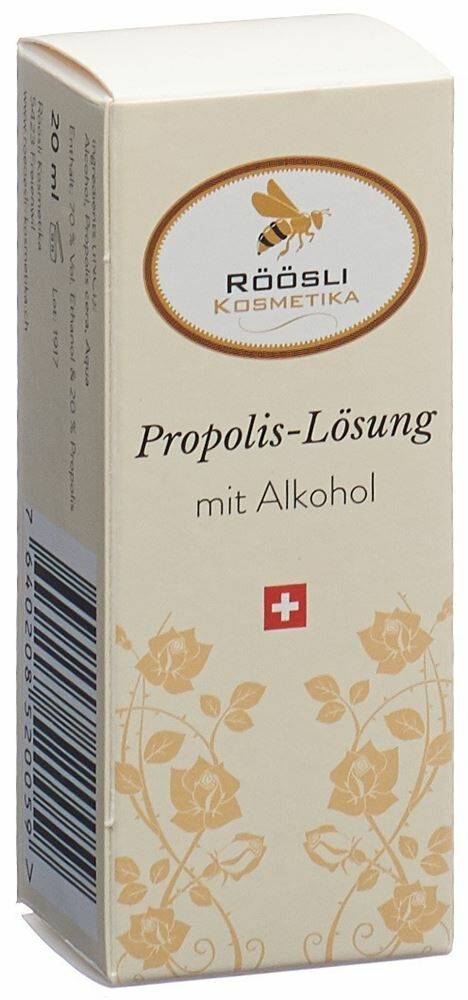 Röösli Propolis solution avec alcool 20ml