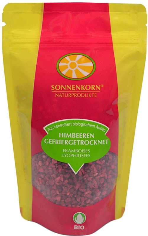Sonnenkorn Framboises lyophilisées Bio Knosp 40g